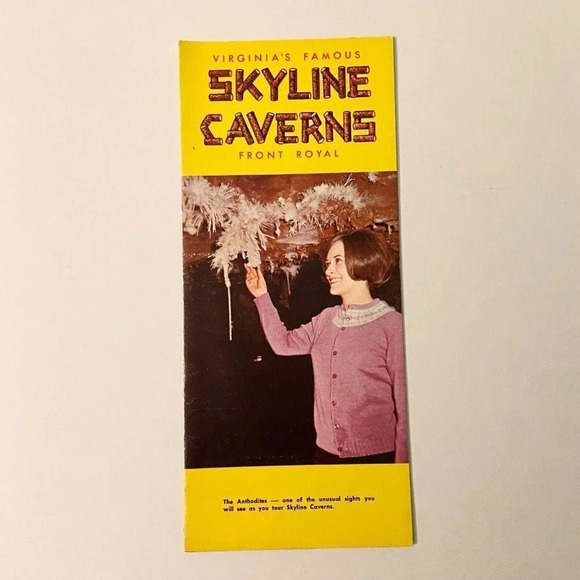 Vintage Caverns Virginia Grand Endless Skyline Shenandoah  Brochures Pamphlets - Picture 9 of 16
